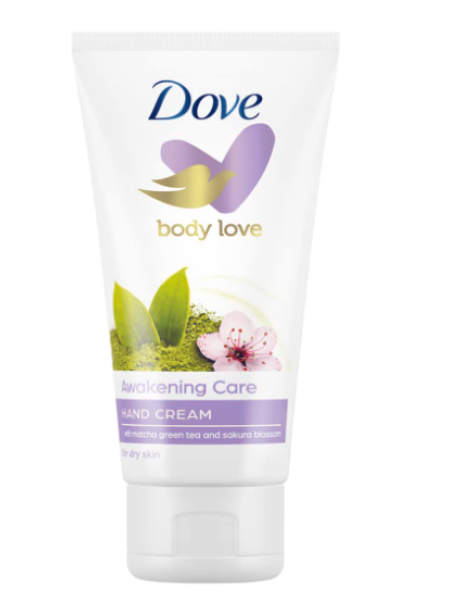 Крем для рук Dove hand cream 75 мл «Пробуждающий уход» с зеленым чаем
