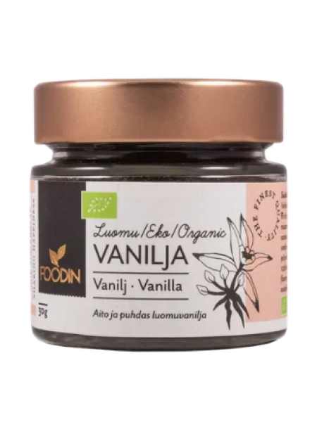 Ваниль органическая Foodin Vanilja luomu 30 г