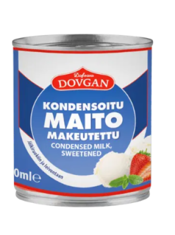 Молоко сгущенное Dovgan Kondensoitu Maito 397г