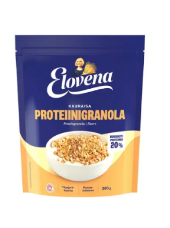 Овсяная протеиновая гранола Elovena kauraisa proteiinigranola 300 г