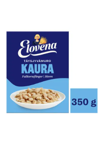 Цельнозерновые овсяные подушечки Elovena Täysjyväkauramuro 350г