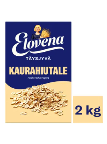 Цельнозерновая овсянка Elovena Kaurahiutale 2 кг