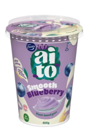 Овсяный йогурт Fazer Genuine Plant-Based Gurtti Blueberry 400 г