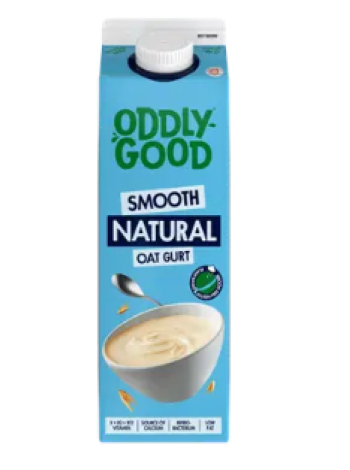 Овсяный йогурт натуральный Oddlygood natural 1 кг без глютена