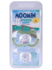 Соски-пустышки Esska Happy Moomin с 4-36 месяцев 2 шт