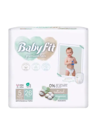 Трусики BabyFit Eco Junior размер 5 11-18кг 26 шт 