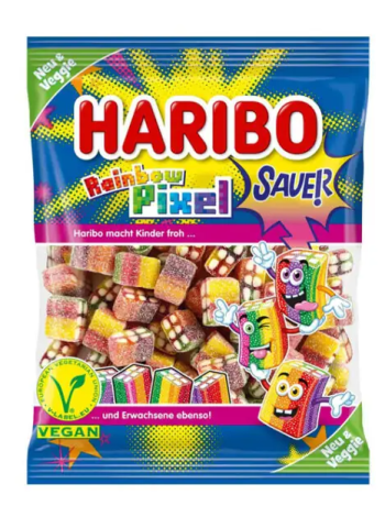 Конфеты жевательные Haribo PIXEL 160г 