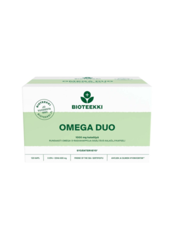 Витамины для нормальной работы сердца Bioteekin Omega Duo 650 мг 120 таблеток