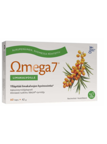 Капсулы с растительным маслом облепихи Omega7 Fin Sea Buckthorn Oil 60 шт