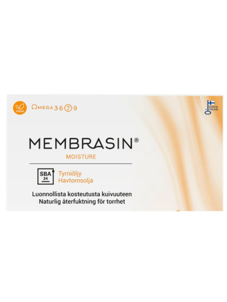 Пищевая добавка для сухих слизистых оболочек и кожи MEMBRASIN VITALITY PEARLS 90шт