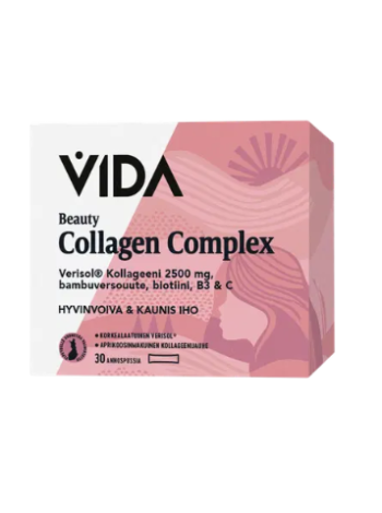 Комплекс коллагена Vida Beauty Collagen 2500 mg 30 пакетиков со вкусом абрикоса
