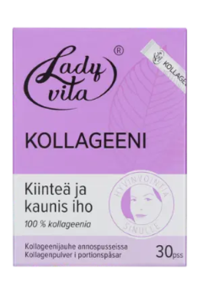 Порошок коллагена Ladyvita Kollageenijauhe 30 шт