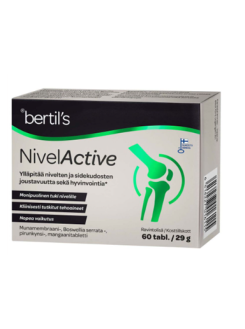 Пищевая добавка для суставов Bertil's NIVELACTIVE 60 таб