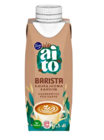 Овсяный напиток Fazer Aito Oat Juice Barista 2,5 дл