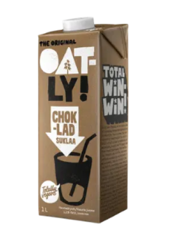 Овсяный напиток со вкусом шоколада Oatly Kaurajuoma Suklaa 1 л
