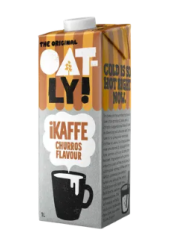 Овсяный напиток со вкусом чуррос Oatly iKaffe UHT 1 л 