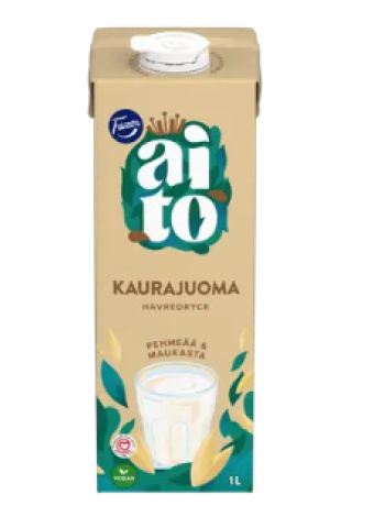 Овсяный напиток Fazer Aito Kaurajuoma UHT 1 л
