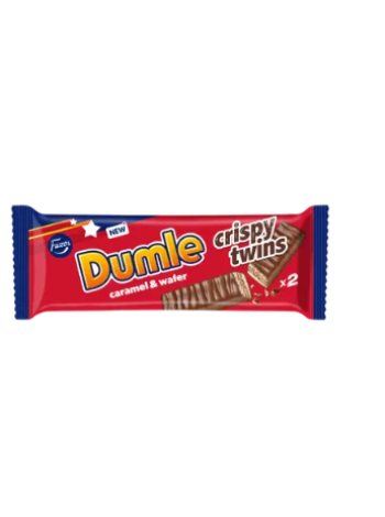 Шоколадный батончик Dumle Crispy Twins 40 г