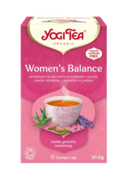 Травяной чай для женщин Yogi Tea Organic Women's Balance Herbal Spice Tea 17 х 1,8 г 