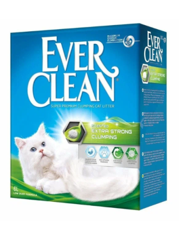 Наполнитель для кошачьего туалета Ever Clean Extra Strong без запаха 10 л