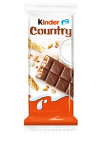 Молочный шоколад со злаками Kinder Country 23,5 г