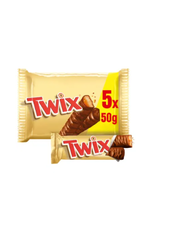 Набор шоколадных батончиков Twix 5 х 50 г