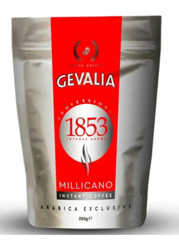 Кофе растворимый с добавлением молотого Gevalia 1853 Millicano 200 г