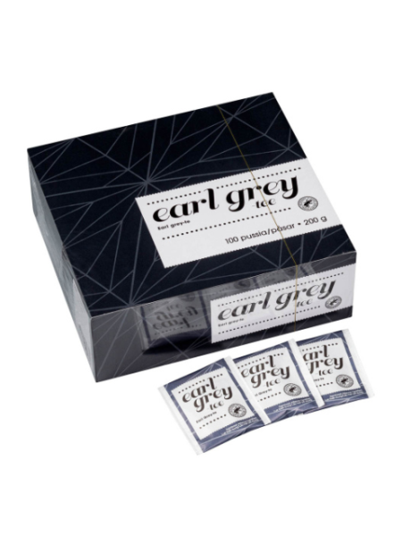 Чай пакетированный с бергамотом Menu Tea Earl Gray 100 х 2 г