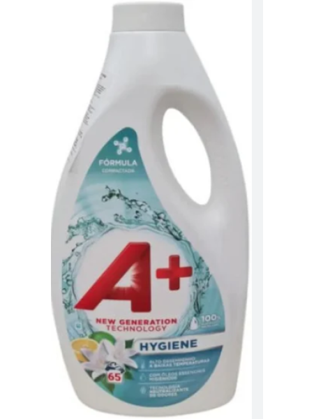Гель для стирки A+ Hygiene 65 стирок 2,925л