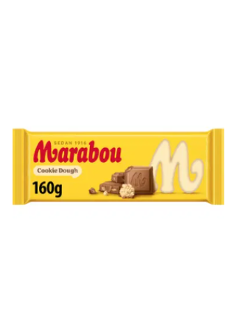 Плиточный шоколад Marabou Cookie Drought 160 г