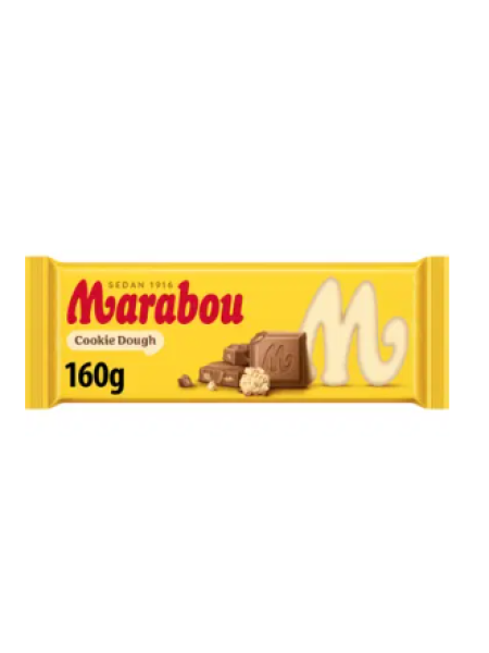 Плиточный шоколад Marabou Cookie Drought 160 г