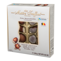 Подарочная коробка конфет морские ракушки Maître Truffout 250 г