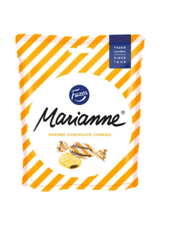 Конфеты Fazer Marianne Orange в пакете 220г