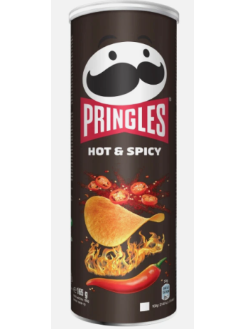 Картофельные чипсы Pringles Hot & Spicy 185 г