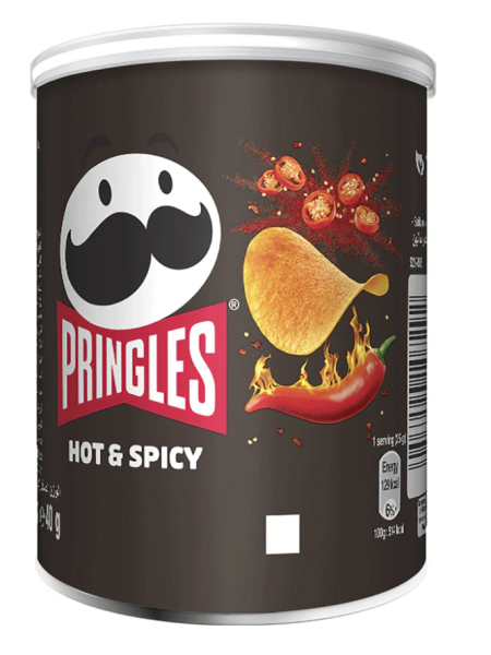 Чипсы картофельные Pringles Hot & Spicy 40 г