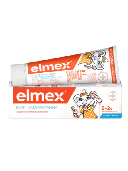 Детская зубная паста для детей Elmex от 0 до 2 лет 50 мл