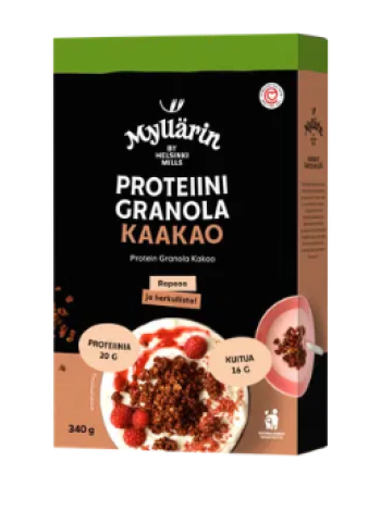 Протеиновая гранола Myllärin с какао 340 г