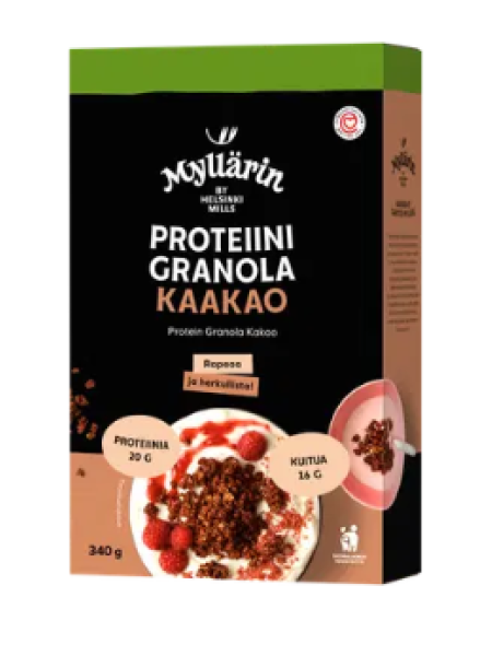 Протеиновая гранола Myllärin с какао 340 г
