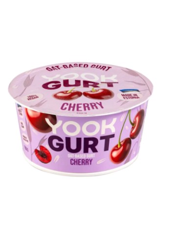 Овсяный йогурт с вишней Yookgurt kaeratoode kirsiga 150 г