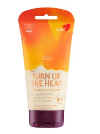 Смазка на водной основе RFSU Sense Me Massage Glide Heat 150 мл