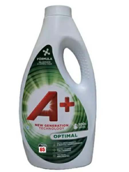 Гель для стирки A+ OPTIMAL 2,952 л для цветных и белых вещей