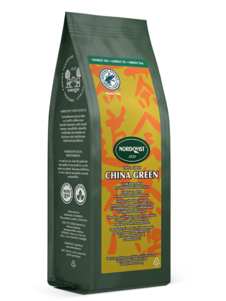 Зеленый чай Сенча с тропическим вкусом Nordqvist tee China Green 100г