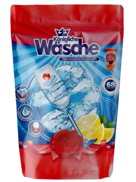 Таблетки для посудомоечной машины Königliche Wäsche 68 шт
