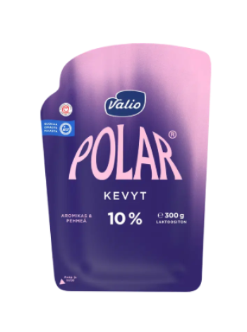 Сыр Valio Polar Kevyt 10 % 300г в нарезке 