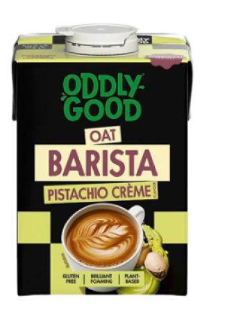 Овсяный напиток Oddlygood Barista UHT 0,5 л фисташковый крем без глютена