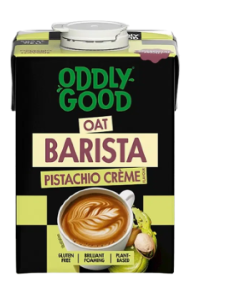 Овсяный напиток Oddlygood Barista UHT 0,5 л фисташковый крем без глютена