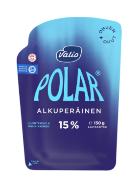 Сыр Valio Polar Alkuperäinen 15 % 130г нарезка