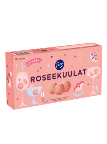 Мармеладные шарики из белого вина Fazer Rose Balls 260 г