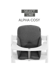 Подушка для детского стульчика Hauck Alpha Cosy Select угольно-серый