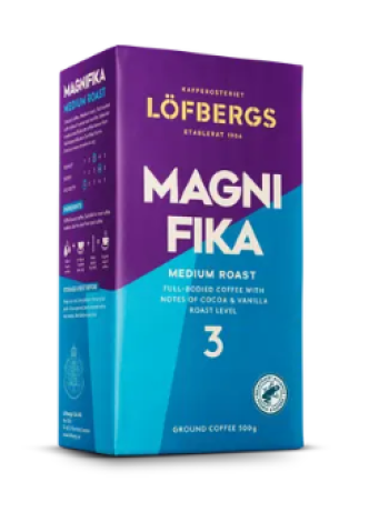 Фильтрованный молотый кофе Löfbergs Magnifika 500 г